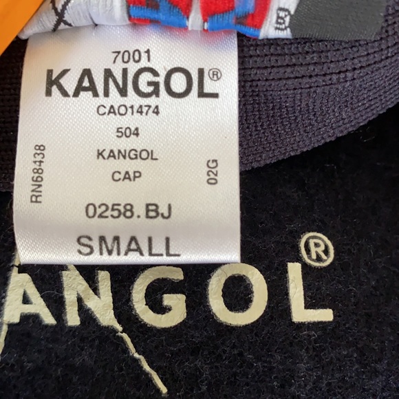 Navy Kangol 504 Woolf Cap - Picture 7 of 8